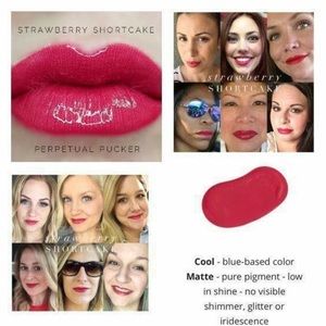 SENEGENCE LIPSENSE STRAWBERRY SHORTCAKE 18-HOUR LIP COLOR NEW UNOPENED